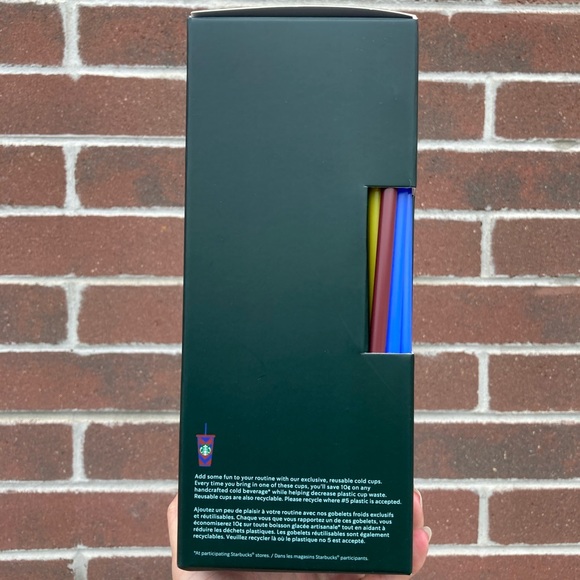 Starbucks Set of Abstract Cold Cups - Picture 4 of 4